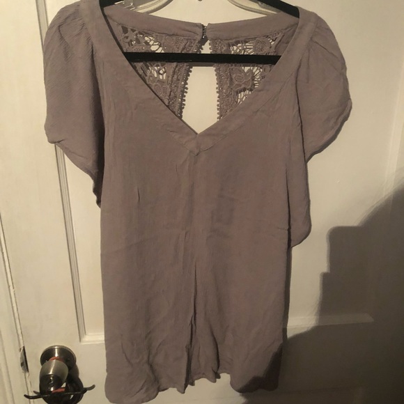 Torrid women’s lace top size 0X brown - Picture 7 of 7